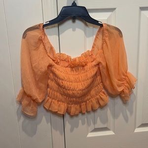 Urban Outfitters - Orange Blouse